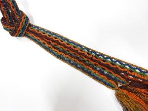 正絹　夏手組帯締め